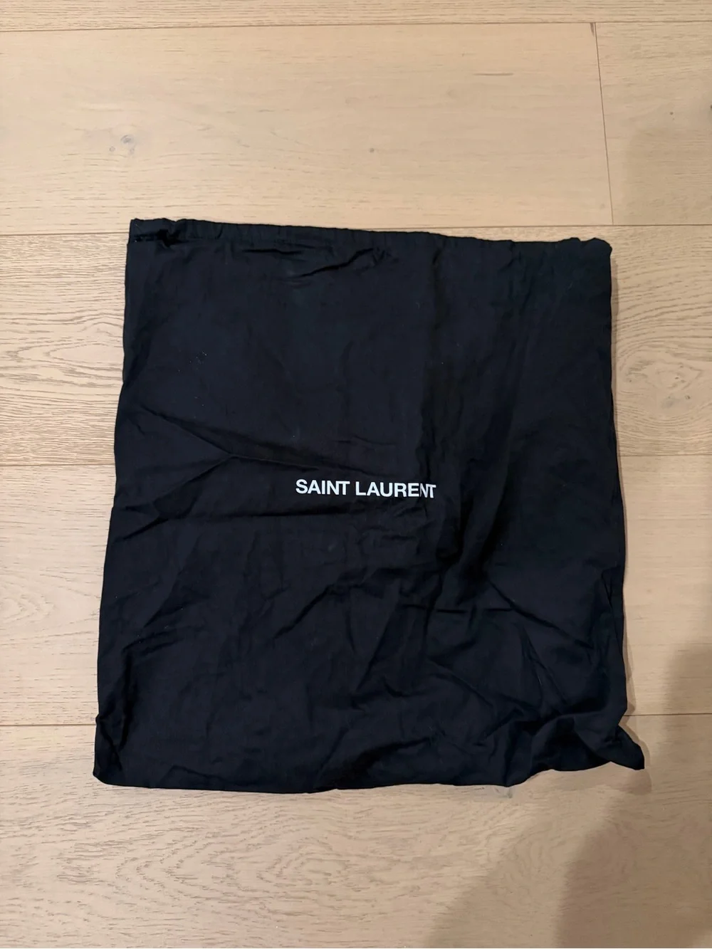 SHOPPING SAINT LAURENT LEATHER TOTE BAG